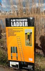 Telescoop ladder 4.4 meter.   NIEUW, Nieuw, Ophalen of Verzenden, Ladder, Opvouwbaar of Inschuifbaar