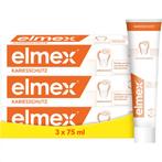 Elmex Kariesschutz Tandpasta 3x75ml, Ophalen of Verzenden, Nieuw, Tandpasta