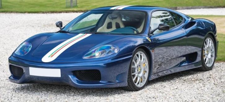 Ferrari 360 Challenge Stradale Blauw 1:18 P18262C BBR PRE-OR, Hobby en Vrije tijd, Modelauto's | 1:18, Nieuw, Auto, Overige merken