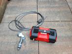 Accu tuinpomp compleet met accu, aanzuigslang, adapter enz, Tuin en Terras, Waterpompen, Ophalen of Verzenden, Zo goed als nieuw