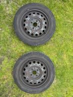 14 inch velgen (staal) te koop, twee stuks!, Auto-onderdelen, Banden en Velgen, Ophalen, 14 inch, Gebruikt, 155 mm