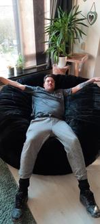Mega grote zitzak teddy stof, Huis en Inrichting, Ophalen, Zo goed als nieuw