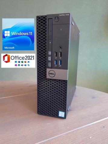 Nette, vlotte desktop PC incl. Office 2021 & Windows 11 beschikbaar voor biedingen