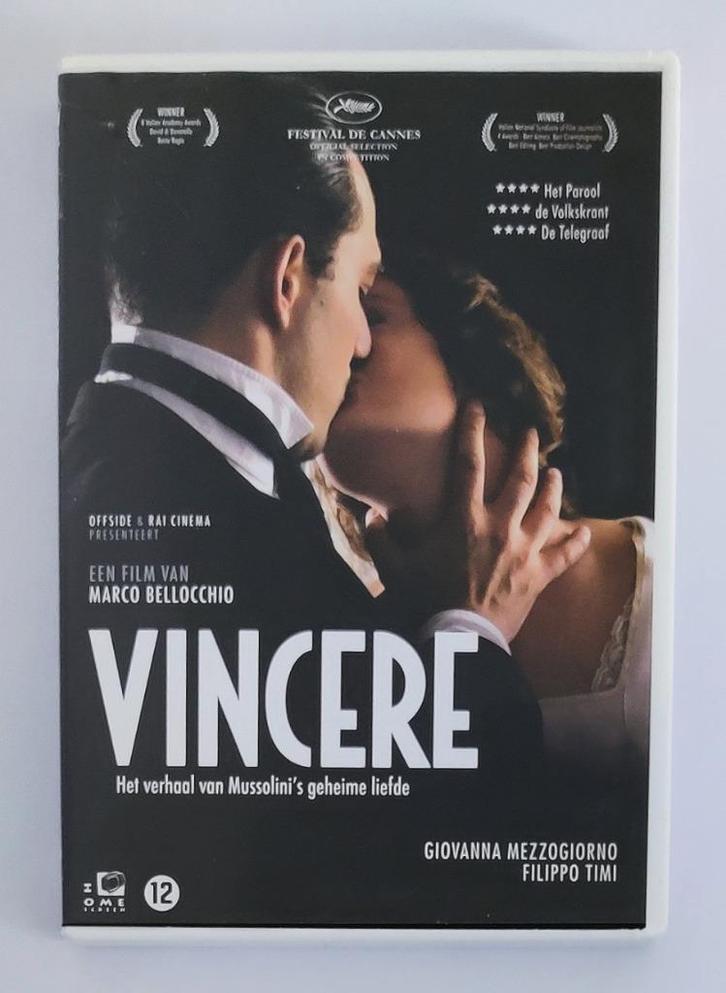 Vincere DVD, Cd's en Dvd's, Dvd's | Drama, Zo goed als nieuw, Drama, Vanaf 12 jaar, Ophalen of Verzenden