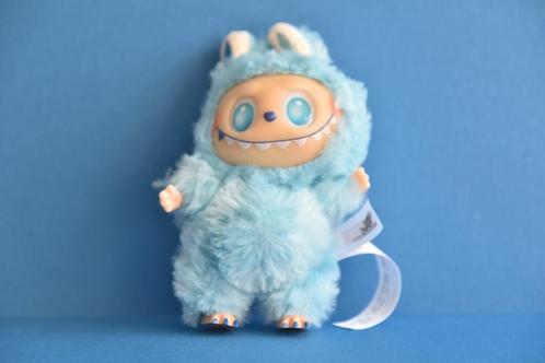 Labubu kleur: blauw # Nieuw # OP=OP!, Kinderen en Baby's, Speelgoed | Knuffels en Pluche, Nieuw, Overige typen, Ophalen of Verzenden