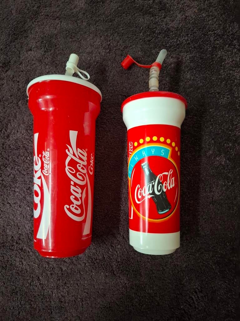 Vintage Coca Cola drinkflessen, Verzamelen, Complete verzamelingen en Collecties, Ophalen of Verzenden