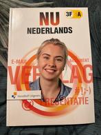 NU Nederlands 3F A - Studieboek, Ophalen of Verzenden, Zo goed als nieuw, VMBO, Nederlands