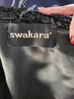 Swakara korte zwarte echte nerts bontjas, Kleding | Dames, Jassen | Winter, Ophalen of Verzenden, Zo goed als nieuw, Zwart