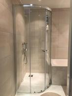 Douchecabine 120x90 Offset met schuifdeuren, Huis en Inrichting, Badkamer | Complete badkamers, Ophalen, Zo goed als nieuw