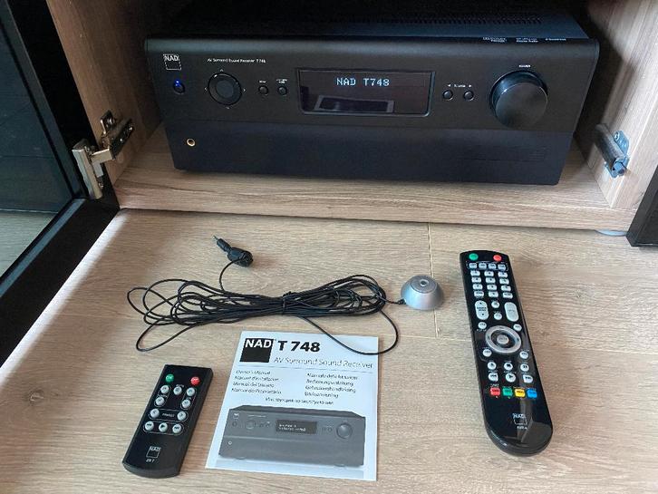 NAD T748 V2 7.1 Home Cinema Surround Receiver / Versterker, Audio, Tv en Foto, Versterkers en Receivers, Zo goed als nieuw, 7.1