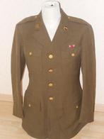 WWII U.S. Army M-1940 Jas gedateerd 1942, Ophalen of Verzenden, Landmacht, Amerika, Kleding of Schoenen