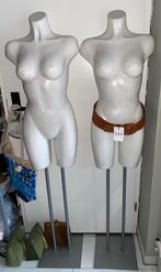 5x paspop etalagepop lady wit kwaliteit vrouw dames torso, Hobby en Vrije tijd, Ophalen, Zo goed als nieuw, Paspop