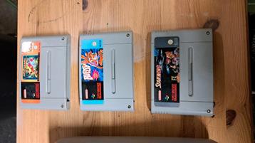Super nintendo inclusief games beschikbaar voor biedingen