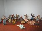 Kerststalfiguren Compleet 13 cm hoog, Diversen, Kerst, Ophalen of Verzenden, Gebruikt