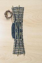 Fleischmann 6066 elektriche engelse wissel, Gelijkstroom, Fleischmann, Rails, Ophalen of Verzenden