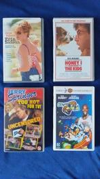 4 x VHS banden: Erwin Brockovich (AL) + ......, Cd's en Dvd's, Alle leeftijden, Ophalen of Verzenden, Gebruikt, Overige genres