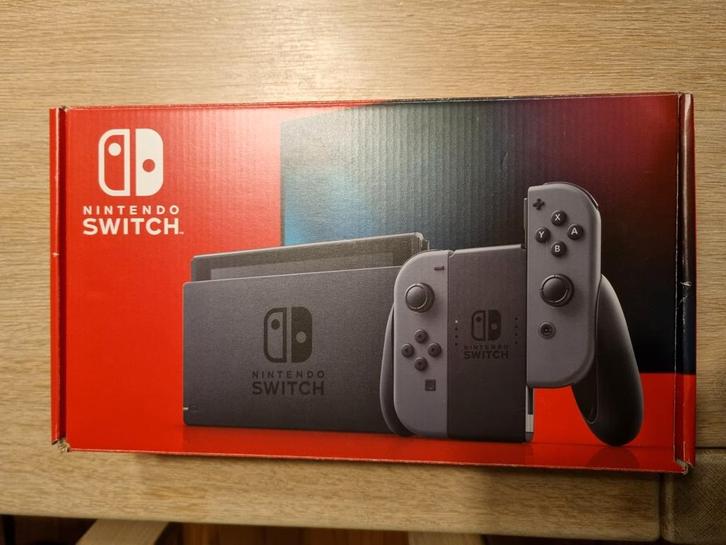 Nintendo Switch met extra's, Spelcomputers en Games, Spelcomputers | Nintendo Switch, Zo goed als nieuw, Switch 2019 Upgrade, Met 2 controllers