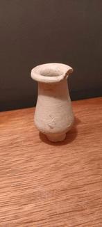 Pijpaarde, Romeins balsemarium, ongerestaureerd, 7,5 cm., Ophalen of Verzenden
