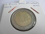 België 2 euro 75 jaar koningin Elisabeth 2012 unc, Verzenden, België, 2 euro, Losse munt