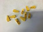 Lego dakpan 3x1 omgekeerd geel, Ophalen of Verzenden, Gebruikt, Losse stenen, Lego
