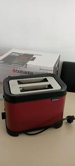 Zeer nette bordeaux kleurige Brabantia broodrooster, Witgoed en Apparatuur, Broodroosters, Ophalen of Verzenden, Zo goed als nieuw