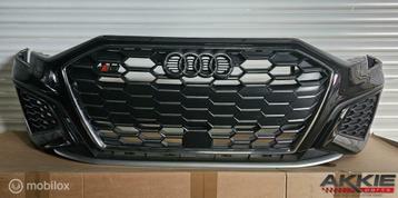 Audi S3 Bumper 8Y 2021 - 6X PDC LY9T mythos zwart beschikbaar voor biedingen