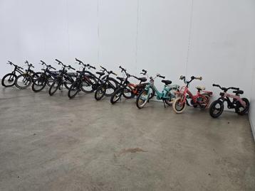 Partij kinderfietsen Alpina Loeki VICI van 12 tot 20 inch  beschikbaar voor biedingen