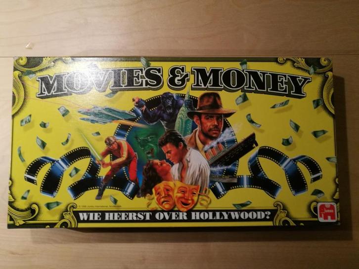 Movies & Money - Jumbo, Hobby en Vrije tijd, Gezelschapsspellen | Bordspellen, Gebruikt, Een of twee spelers, Drie of vier spelers