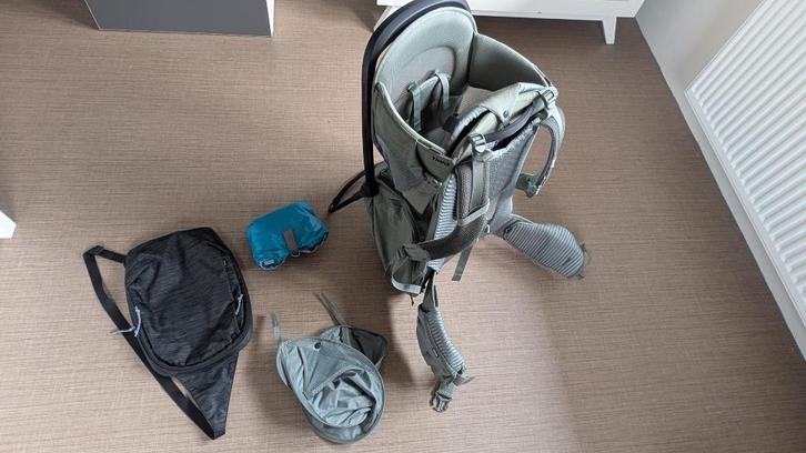 Stevige Thule Sapling rugdrager - complete set, Kinderen en Baby's, Babydragers en Draagdoeken, Zo goed als nieuw, Overige typen