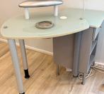 Design Bureau met Kast en Lade, Ophalen, In hoogte verstelbaar, Gebruikt, Bureau