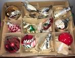 Oude kerstbal ornament in doos nr 9, Diversen, Kerst, Ophalen of Verzenden, Nieuw