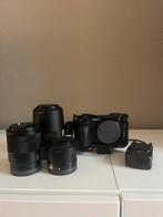 Sony a6600 + 3 lenzen, nieuwstaat, Compact, Ophalen of Verzenden, Zo goed als nieuw, Sony