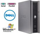 Dell Optiplex 760 usff Windows XP seriële & parallelle poort, Ophalen, Gebruikt, HDD, Met monitor