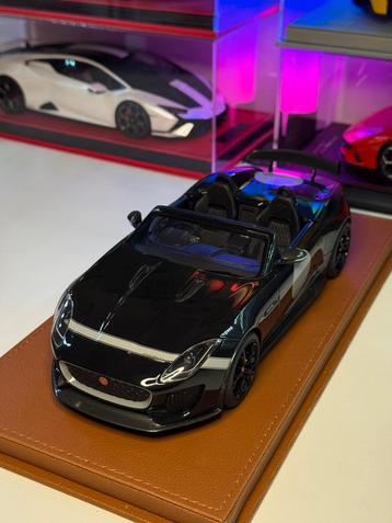 Jaguar F type project 7 top speed 1/18 beschikbaar voor biedingen