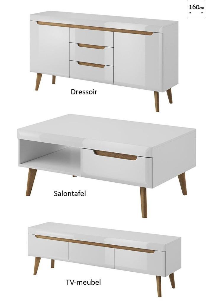 Complete woonkamer - Dressoir/salontafel/tvmeubel, Huis en Inrichting, Complete inboedels, Ophalen