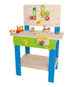 Hape houten werkbank incl accessoires, Kinderen en Baby's, Speelgoed | Houten speelgoed, Ophalen of Verzenden, Nieuw, Overige typen