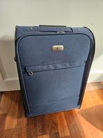 Rolkoffer donkerblauw World Wide Travel - B36xH52xD22, Sieraden, Tassen en Uiterlijk, Koffers, Ophalen, 50 tot 60 cm, Zo goed als nieuw