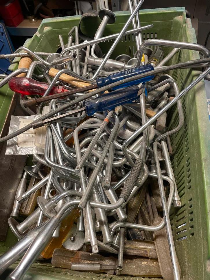 Grote partij gereedschappen omslagen stahlwille belzer, Doe-het-zelf en Verbouw, Gereedschap | Handgereedschap, Gebruikt, Ophalen