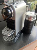 Nespresso Krups Citiz&Milk zilver met melkopschuimer, Witgoed en Apparatuur, Koffiezetapparaten, Gebruikt, Koffiemachine, Ophalen of Verzenden