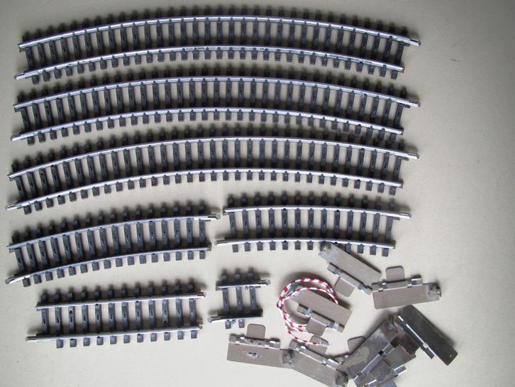 MäRKLIN H0 K-rail groep 3x 2231; 2223 2133 2201 2104 7x7504, Hobby en Vrije tijd, Modeltreinen | H0, Gebruikt, Rails, Wisselstroom