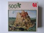 Jumbo legpuzzel / Pieter Bruegel / The Tower of Babel 500 st, Hobby en Vrije tijd, Denksport en Puzzels, Legpuzzel, Ophalen