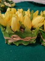 Tulpen in mandjes voor pasen, Huis en Inrichting, Woonaccessoires | Overige, Ophalen of Verzenden