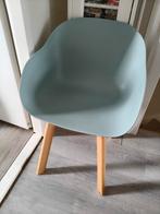 Mooie blauwe stoel, Hout, Blauw, Ophalen of Verzenden, Zo goed als nieuw