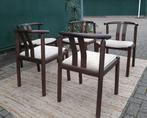 5 vintage design eetkamerstoelen Frydendal Boltinge stoel 70, Huis en Inrichting, Stoelen, Vijf, Zes of meer stoelen, Mid century modern design