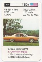 Ak3926 autokaartje 8b chevrolet impala, Ophalen of Verzenden, Zo goed als nieuw, Auto's