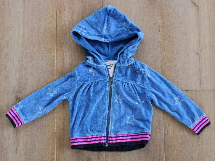 Velours vestje van Mim-Pi 92, Kinderen en Baby's, Kinderkleding | Maat 92, Gebruikt, Meisje, Trui of Vest, Ophalen of Verzenden