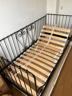 Eenpersoons metalen bed verstelbaar, Huis en Inrichting, Slaapkamer | Bedden, Ophalen, Verstelbaar, 90 cm, Eenpersoons