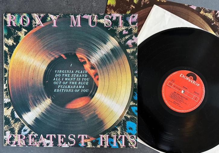 ROXY MUSIC - Greatest hits ( LP ), Cd's en Dvd's, Vinyl | Rock, Zo goed als nieuw, Poprock, 12 inch, Ophalen of Verzenden
