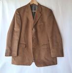Frans Molenaar colbert suede look maat 50/54, Kleding | Heren, Kostuums en Colberts, Maat 52/54 (L), Bruin, Frans Molenaar, Ophalen of Verzenden