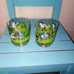 Suske en Wiske limonade glazen 4 stuks, Verzamelen, Stripfiguren, Ophalen, Suske en Wiske, Gebruikt, Gebruiksvoorwerp